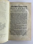 Recueil de remontrances et autres pièces concernant l'Edit pour réglement. Donné à Versailles au mois de Décembre 1770, registré au Parlement, le Roi tenant son Lit de justice au Château de Versailles le 7 décembre de la même Année.  par (REFORME MAUPEOU) - Image 3