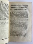 Recueil de remontrances et autres pièces concernant l'Edit pour réglement. Donné à Versailles au mois de Décembre 1770, registré au Parlement, le Roi tenant son Lit de justice au Château de Versailles le 7 décembre de la même Année.  par (REFORME MAUPEOU) - Image 4