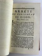 Recueil de remontrances et autres pièces concernant l'Edit pour réglement. Donné à Versailles au mois de Décembre 1770, registré au Parlement, le Roi tenant son Lit de justice au Château de Versailles le 7 décembre de la même Année.  par (REFORME MAUPEOU) - Image 9