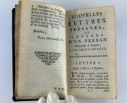 Nouvelles lettres persanes. Traduites de l'Anglois. 2 tomes reliés en un volume. Nouvelles lettres persanes, ou lettres d'un persan  demeurant à Londres, à ses amis d'Ispahan.  par (Baron George LYTTELTON, 1709-1773) - Image 5