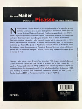 Portrait de Picasso en jeune homme. Norman MAILER