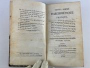 Nouvel abrégé d'arithmétique pratique, contenant le Système de numérotation décimale, les Opérations de l'Arithmétique, la Théorie des Fractions, la Règles des Trois, simple et composée, directe et inverse; les Règles de compagnie, d'intérêt, d'escompte, d'alliage, de fausse position, etc;  et une Appendice sur les anciens Calculs, d'après la division de l'unité monétaire en livres, sous et deniers; à l'usage des pensions. par Charles-Constant LETELLIER - Image 2