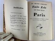Les trois villes : PARIS. (Les oeuvres complètes. Texte de l'édition Eugène Fasquelle) par Emile ZOLA. Notes et commentaires Maurice Le Blond - Image 4