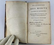 Dialogues des morts anciens et modernes, Choisis des Oeuvres de Fénelon, avec des Fables et Contes du même Auteur. Nouvelle édition, à l'usage des Lycées. par FENELON - Image 3