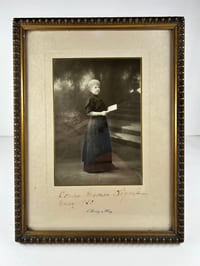 Photographie originale de Eulalie-Marie-Dorothée de Solms-Braunfels