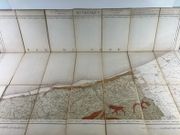 DUNKERQUE. Carte topographique de l'Etat-Major. Carte géologique détaillée. Côte de Calais à Nieuport.  par  - Image 1