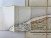 DUNKERQUE. Carte topographique de l'Etat-Major. Carte géologique détaillée. Côte de Calais à Nieuport.  par  - Image 5