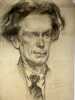 Portrait d'homme (35x49cm). Louis BUISSERET