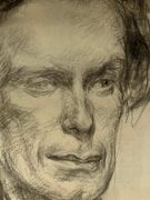 Portrait d'homme (35x49cm) par Louis BUISSERET - Image 2