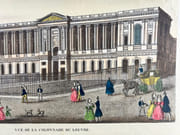(VUE D'OPTIQUE/ ZYGRASCOPE) Vue de la Colonnade du Louvre par  - Image 2