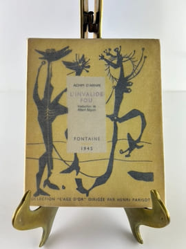 L'Invalide fou. Un des 25 ex. hors commerce sur papier vert. Achim D'ARNIM. Traduction de Albert Béguin.