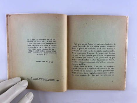 L'Invalide fou. Un des 25 ex. hors commerce sur papier vert. Achim D'ARNIM. Traduction de Albert Béguin.