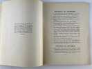 Catalogue de l'exposition Paul Verlaine, organisée à l'occasion du cinquantième anniversaire de sa mort. Inaugurée 16 février 1946 par Jacques ...