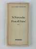 Ni Nietzsche, Peau d'Chien ! Fiction.. Jean-Pierre VERHEGGEN