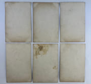 (Erotisme)  Série ancienne de 6 cartes érotiques colorisées. Début XXe. par  - Image 4