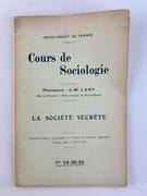 (Franc-Maçonnerie) Grand Orient de France. La Société Secrète. N°19-20-21 Avril-Mai-Juin 1911 par J.-M. LAHY - Image 1