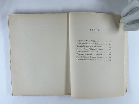 Pourquoi j'écris. (Why do I write) Un des 55 ex. sur vélin du Marais.. Elisabeth BOWEN, V.S. PRITCHETT, Graham GREENE