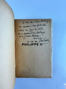 La vie de Philippe II. Bel envoi à Pierre Morhange. par Jean CASSOU - Image 2