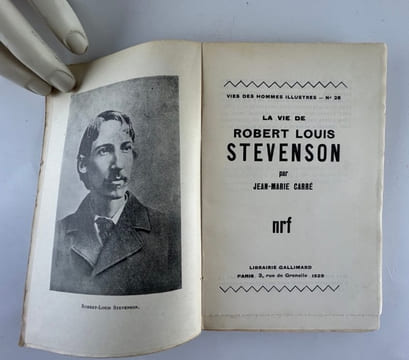 La vie de Robert Louis Stevenson. Tirage de tête. . Jean-Marie CARRE