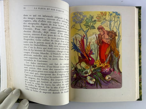 La fleur et son parfum. Edition originale ornée de douze aquarelles de l'auteur.. Jean de BOSSCHERE (Boschère)