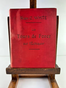 (Echecs - Chess)  Les Tours de Force sur l'Echiquier. Mat en deux coups. 