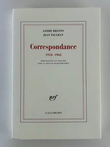 Correspondance 1918 - 1962
