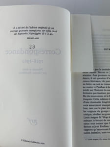 Correspondance 1918 - 1962