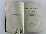 La Foire aux Vanités - Roman anglais. Tome 1 & 2 reliés à la suite. par M.W. THACKERAY. Traduit avec l'autorisation de l'auteur par Georges Guiffrey. - Image 2