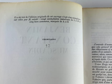 Benjamin Constant Muscadin 1795-1799. Edition originale.. Henri GUILLEMIN