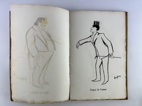 (Caricature) GESTES ET PROFILS. Dessins de Henry Geoffroy. Urbain GOHIER / Henry GEOFFROY
