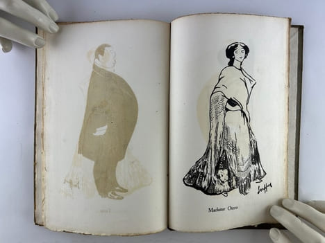 (Caricature) GESTES ET PROFILS. Dessins de Henry Geoffroy. Urbain GOHIER / Henry GEOFFROY