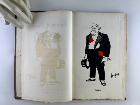 (Caricature) GESTES ET PROFILS. Dessins de Henry Geoffroy. Urbain GOHIER / Henry GEOFFROY