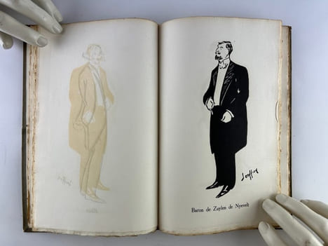 (Caricature) GESTES ET PROFILS. Dessins de Henry Geoffroy. Urbain GOHIER / Henry GEOFFROY