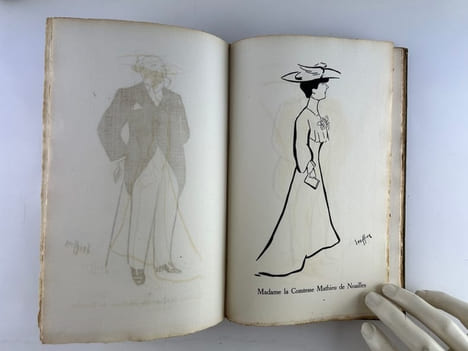 (Caricature) GESTES ET PROFILS. Dessins de Henry Geoffroy. Urbain GOHIER / Henry GEOFFROY