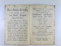 "Les Amis de 1914". Bulletin hebdomadaire de l'Académie de la Coupole. N° 60 (3e année). 16 novembre 1934