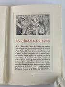 La Puce de Madame des Roches ou jeux poétiques. Composés aux grands jours de Poitiers l'an M. D. LXXIX par Catherine Des Roches, Étienne Pasquier, Claude Binet, Nicolas Rapin. Introduction de Fernand Fleuret. Gravures de J. E. Laboureur. Typographie de Louis Jou. par Catherine Des Roches, Étienne Pasquier, Claude Binet, Nicolas Rapin - Image 6