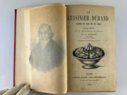 La Cuisinier Durand - Cuisine du Midi et du Nord. 10e édition revue, corrigée et augmentée. par C. DURAND, Maître-d'Hôtel, petit-fils de l'auteur. - Image 3