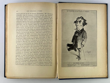 Acteurs et actrices d'autrefois. Histoire anecdotique des théâtres à Paris depuis trois cents ans. 109 illustrations et portraits.. Arthur POUGIN