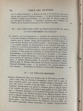 Acteurs et actrices d'autrefois. Histoire anecdotique des théâtres à Paris depuis trois cents ans. 109 illustrations et portraits.. Arthur POUGIN