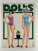 DOLLS - Réunion de 4 livrets de poupées en papier à détacher et à habiller. par  - Image 10
