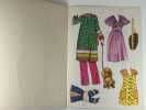 DOLLS - R&eacute;union de 4 livrets de poup&eacute;es en papier &agrave; d&eacute;tacher et &agrave; habiller.. 