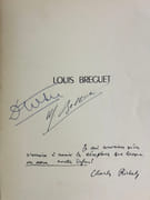 (Aviation) LOUIS BREGUET. Trente ans au service de l'aviation. SIGNATURE DE MAURICE BELLONTE ET DE DIEUDONNE COSTES. par Pierre FAURE - Image 1