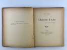 Chansons d'Aube. Envoi de l'auteur.. Henri GHEON