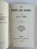 R&eacute;union de 5 titres : Les francs-tireurs, Amyot, 1852 / Le grand chef des Aucas, Amyot, 1858, 2 volumes reli&eacute;s / Les pirates des prairies; Amyot, 1858 ...