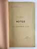 Notes sur la l&eacute;gende d'Is. Extrait de la Revue de Bretagne, de Vend&eacute;e et d'Anjou.. Paul SEBILLOT