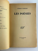 Les Poésies. Mention de 6e éd. Envoi de l'auteur à l'actrice Jacqueline Rambaud. par Georges SCHEHADE.  - Image 4