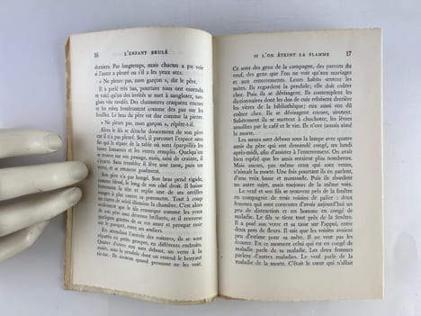 L'enfant brûlé. Tirage de tête. Un des 41 exemplaires sur vélin Lafuma Navarre. Seul grand papier.. Stig DAGERMAN. Traduit du suédois par F. Backlund. ...