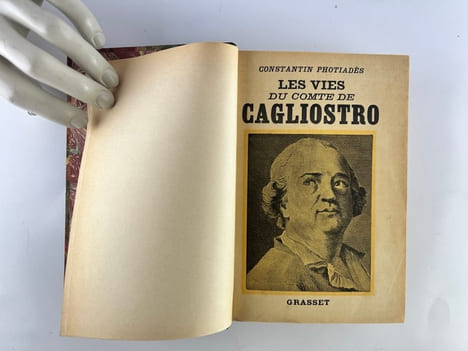 Les Vies du Comte de Cagliostro. Tirage de tête. . Constantin PHOTIADES