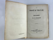 Réunion de 2 ouvrages : Le droit au travail et le droit de propriété par P.J. Proudhon. Représentant du Peuple / Manuel du spéculateur à la bourse. Troisième édition entièrement refondue et notablement augmentée. 3e édition 1857.  par Pierre-Joseph PROUDHON - Image 2