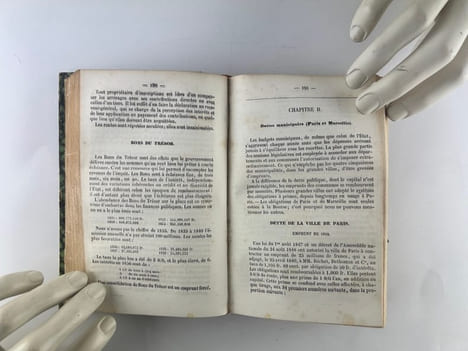 Réunion de 2 ouvrages : Le droit au travail et le droit de propriété par P.J. Proudhon. Représentant du Peuple / Manuel du spéculateur à la bourse. ...